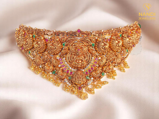 Minimal Radiance Gold Choker Necklace