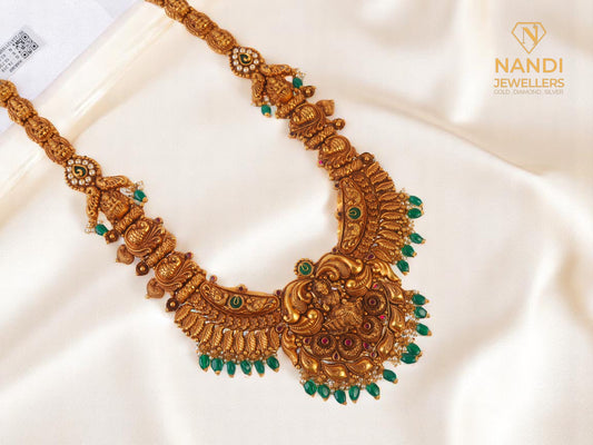 Majestic Lakshmi Gold Haaram