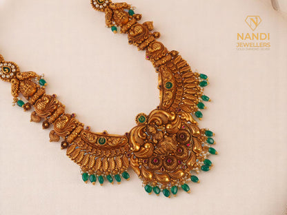 Majestic Lakshmi Gold Haaram