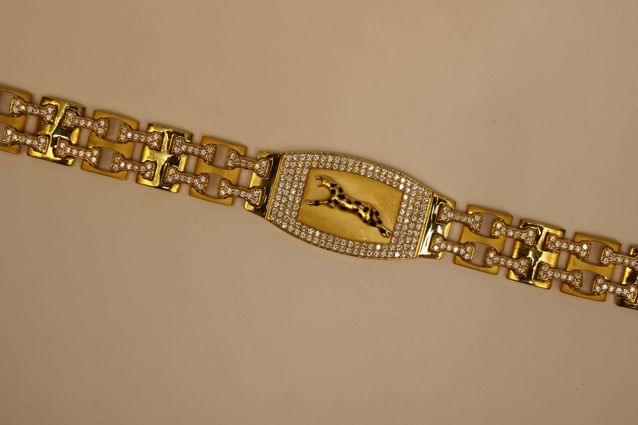 Manufacturer of Mens 22k gold jaguar punjabi kada bracelet-mpkb02 | Jewelxy  - 136342